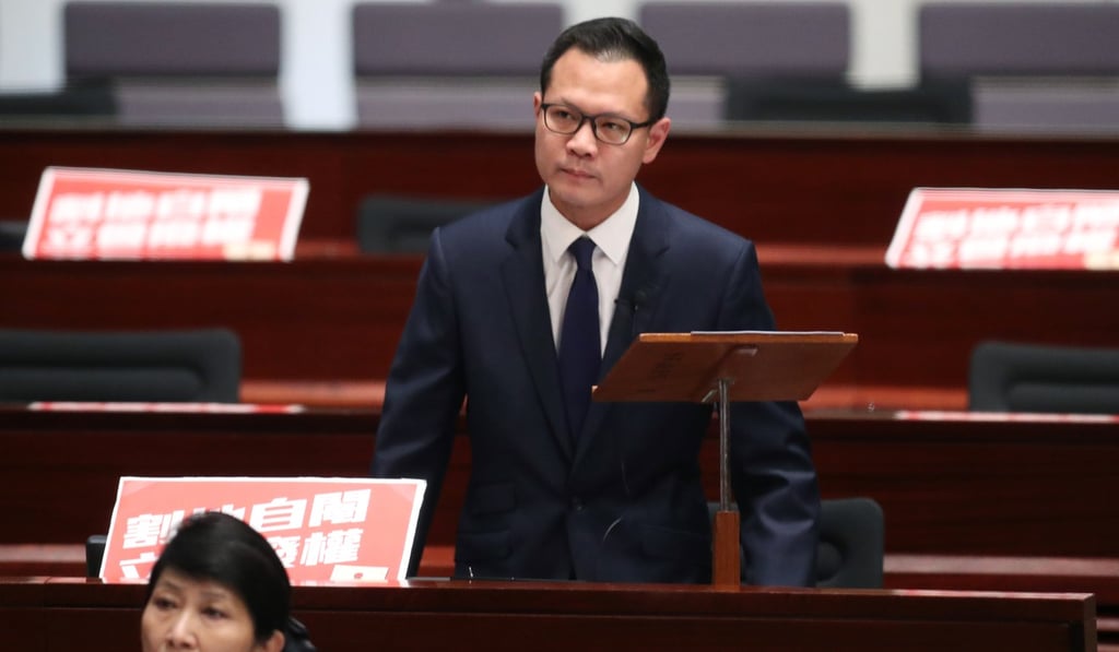 Dennis Kwok of the Civic Party has tabled the non-binding motion. Photo: K.Y. Cheng