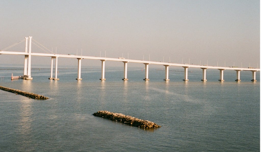 Gideon de Kock’s photograph of the Hong-Kong-Zhuhai-Macau Bridge, which he regards as ‘a metaphor for potential’. Photo: Gideon de Kock