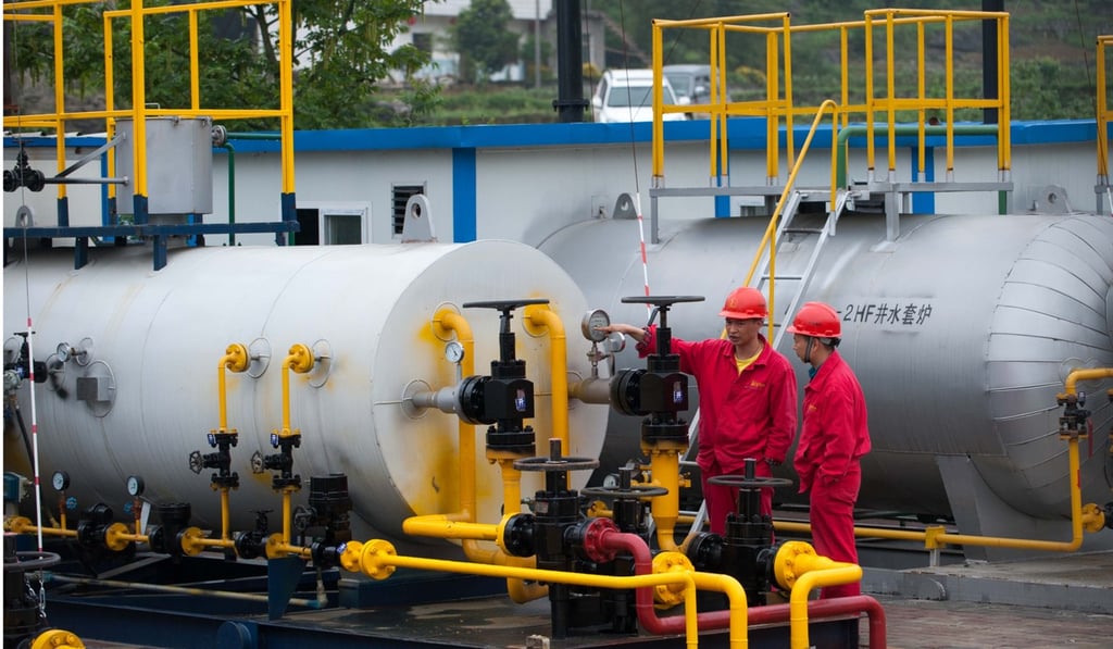 China produced just 6 billion cubic metres of shale gas in 2017, or about 6 per cent of its natural gas output for the whole year. Photo: Xinhua