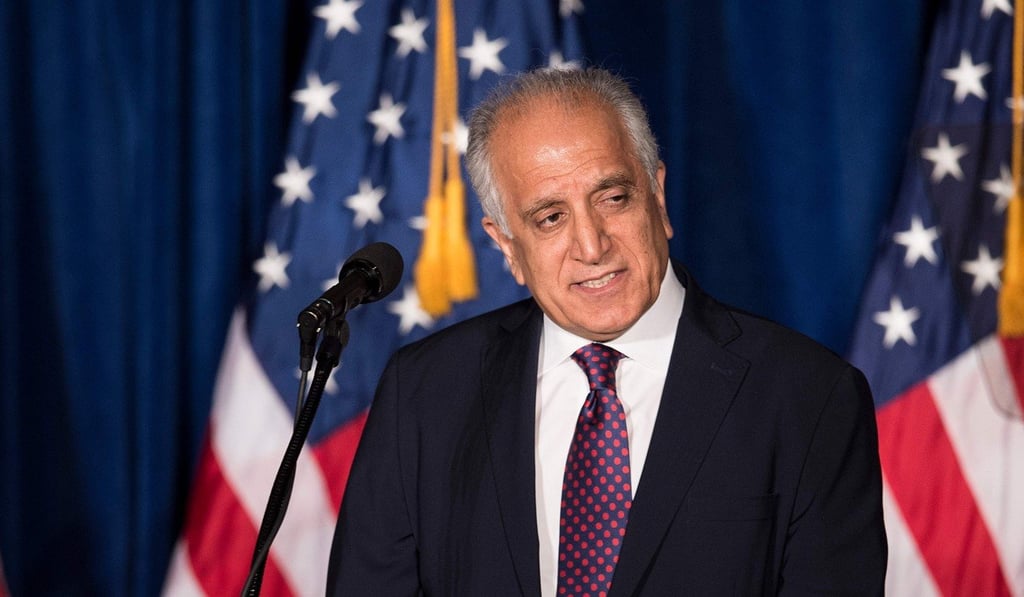 US special envoy for peace in Afghanistan Zalmay Khalilzad said US and Taliban officials had agreed “in principle” to the framework of a peace deal. Photo: AFP