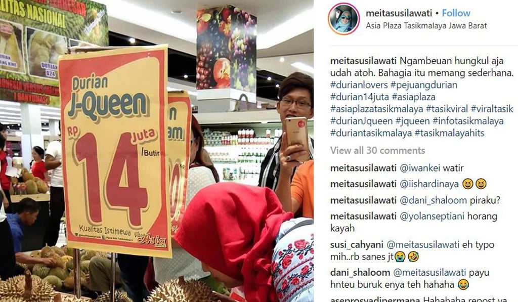 An Instagram user shares a picture of the J-Queen.