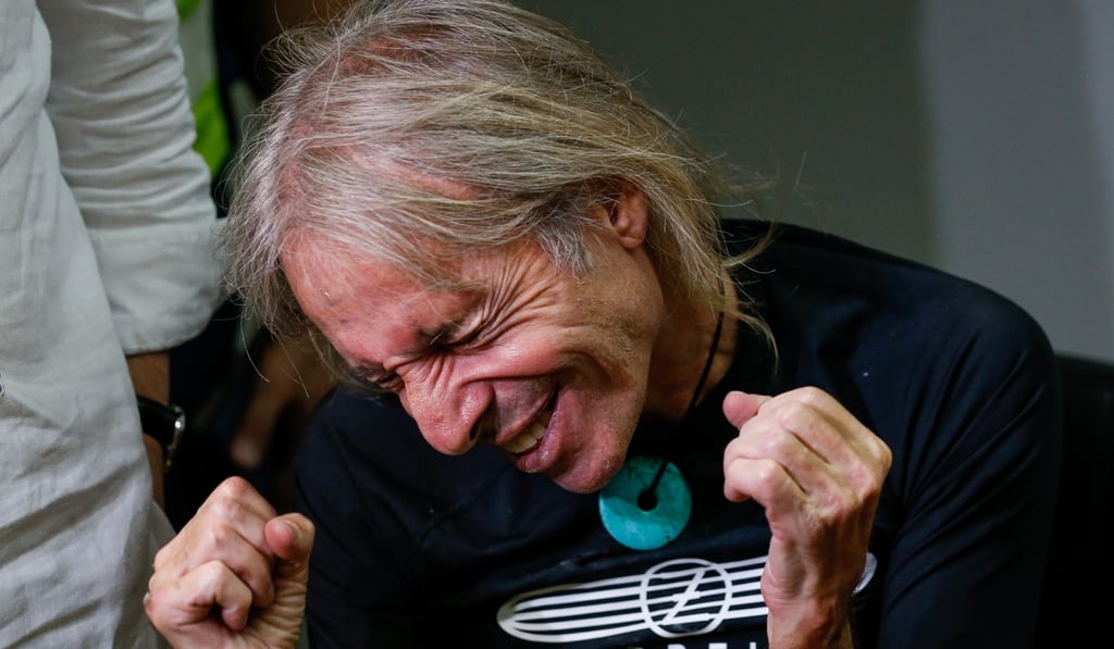 After his arrest, Alain Robert told reporters that climbing was his way of living. Photo: EPA