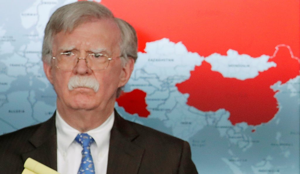 John Bolton looks on during a press briefing at the White House on January 28, 2019. Photo: Reuters