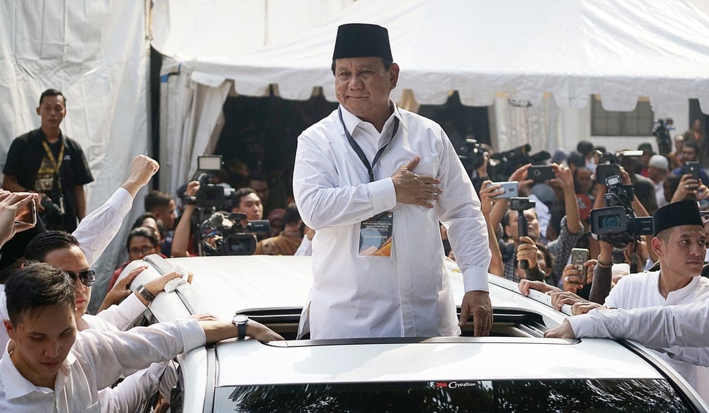 Prabowo Subianto hopes to unseat Joko Widodo in Indonesia’s coming presidential election. Photo: Bloomberg