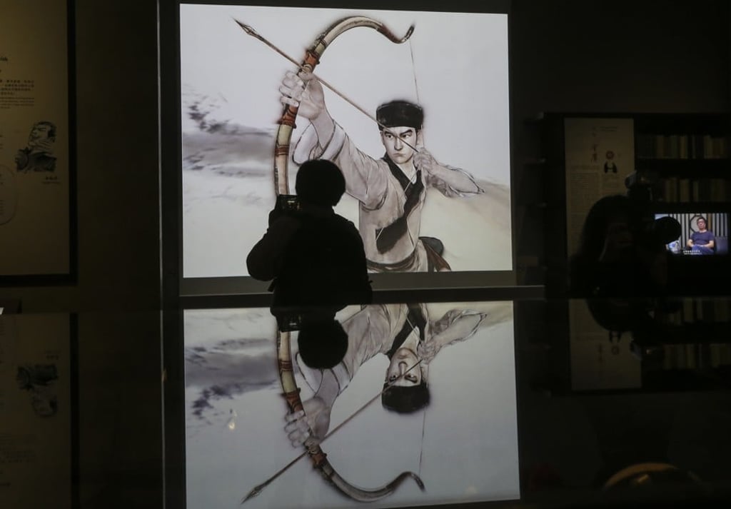 The Jin Yong Gallery at the Hong Kong Heritage Museum in Sha Tin. Picture: K. Y. Cheng