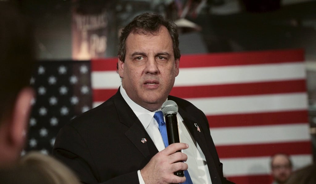 Chris Christie is the former governor of New Jersey. Photo: Reuters