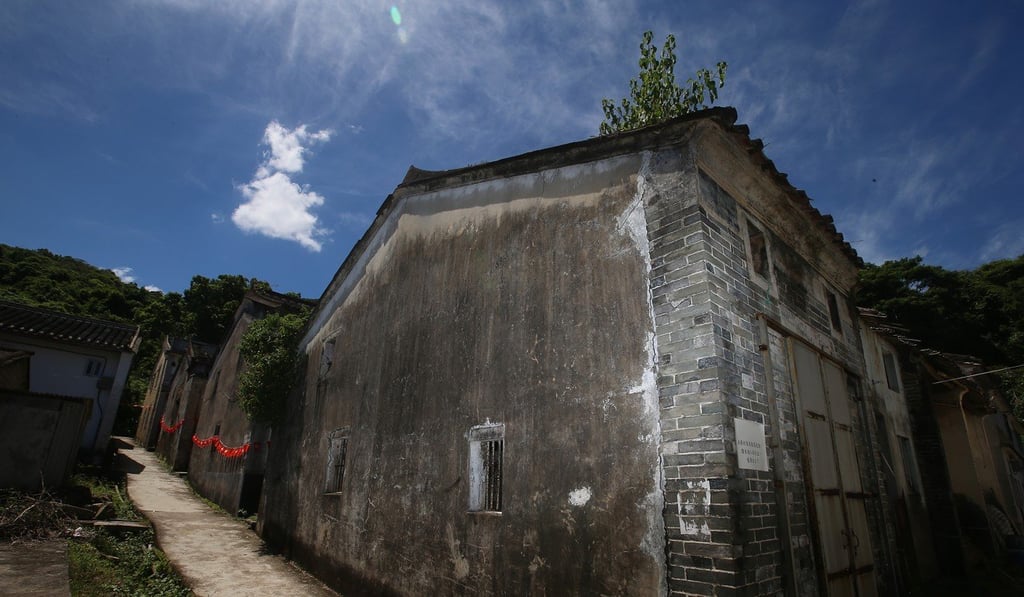 Hong Kong Countryside Foundation wants to restore 14 houses in the 400-year-old village. Photo: K.Y. Cheng