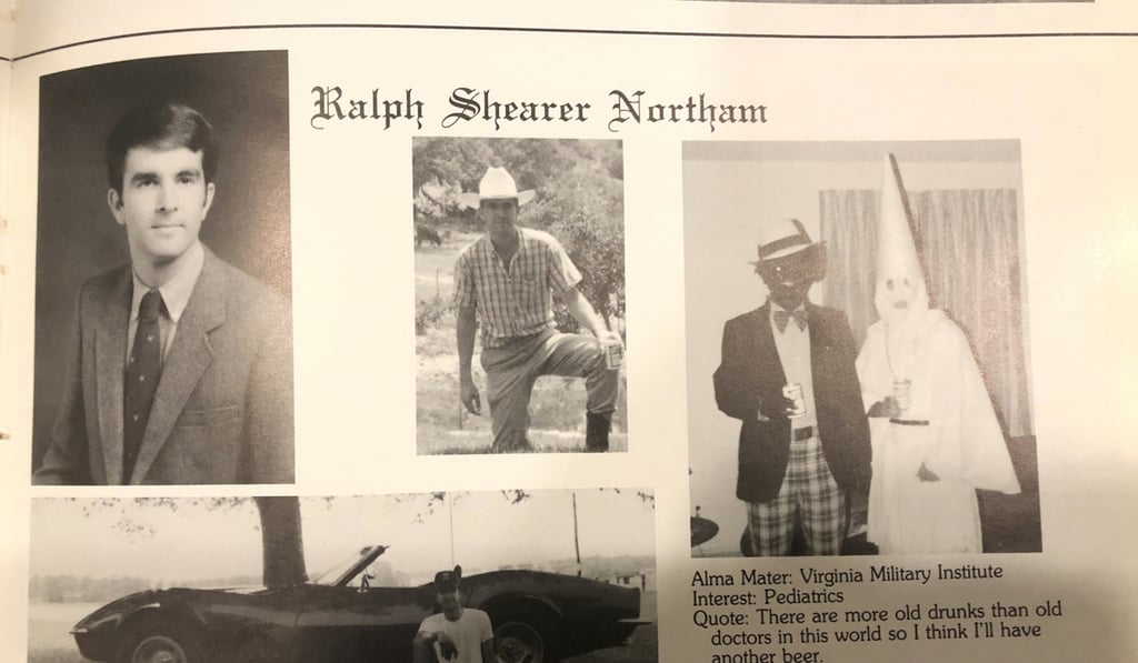 This image shows Virginia Governor Ralph Northam’s page in his 1984 Eastern Virginia Medical School yearbook. Photo: Eastern Virginia Medical School via AP This image shows Virginia Governor Ralph Northam’s page in his 1984 Eastern Virginia Medical School yearbook. Photo: Eastern Virginia Medical School via AP