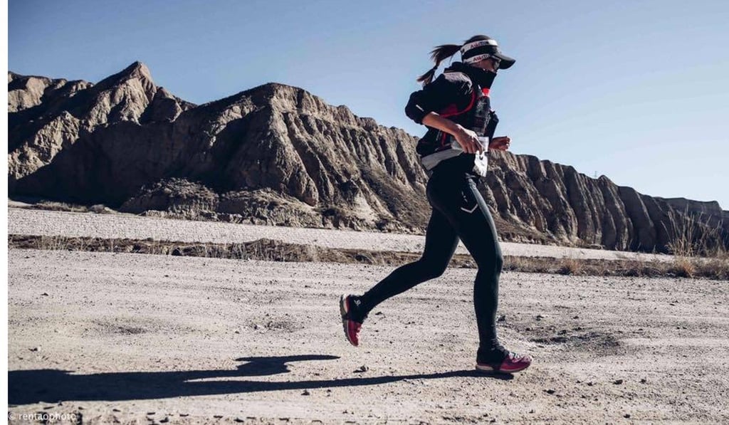 Nikki Han runs the LongYangXia Altitude Race. She is used to the effects of long runs, from physical tiredness to hallucinations. Photo: LongYangXia Altitude Race