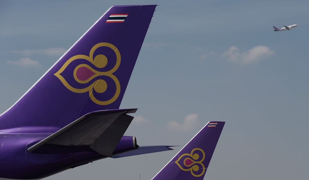 Thai Airways aircraft in Bangkok. Photo: AFP
