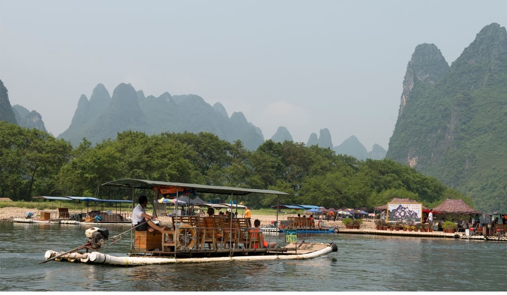 A tour group left for Guilin on Sunday would not be affected. Photo: Alamy