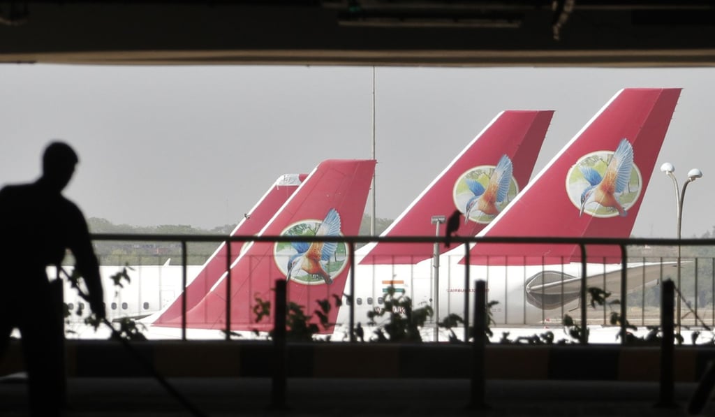 Planes belonging to the now defunct Kingfisher Airlines in New Delhi in 2012. Photo: Reuters