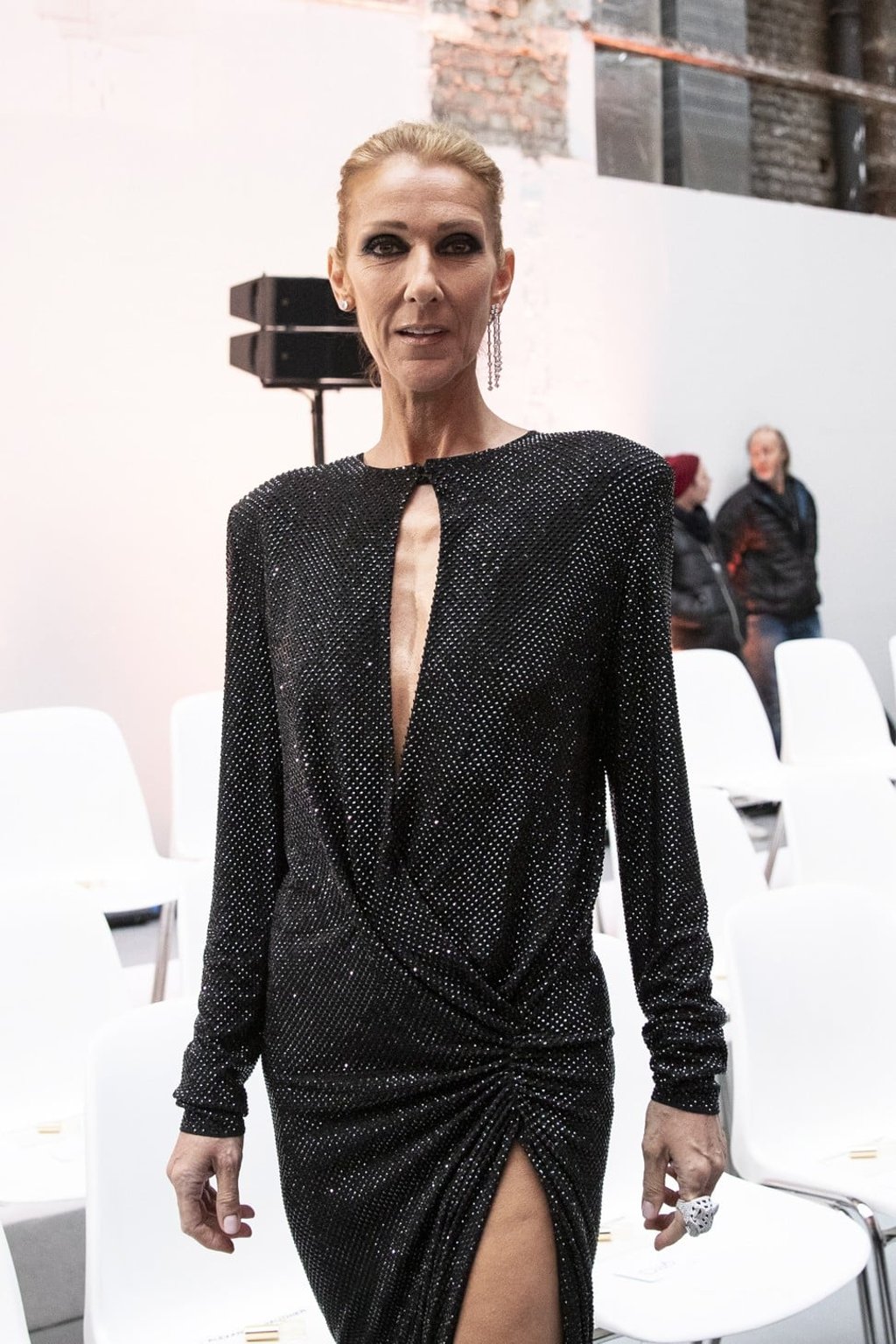 Celine Dion was called too skinny after her appearance at Paris Fashion Week. Photo: EPA/EPE/Etienne Laurent Celine Dion was called too skinny after her appearance at Paris Fashion Week. Photo: EPA/EPE/Etienne Laurent