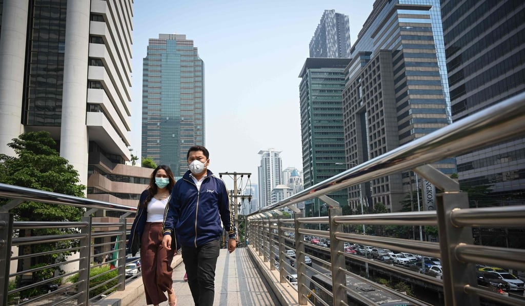 The central business district in Bangkok. Photo: AFP The central business district in Bangkok. Photo: AFP
