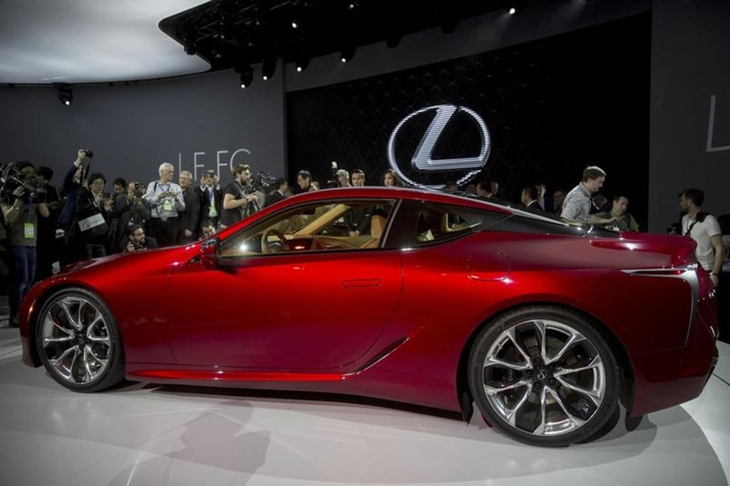 The Lexus LC 500. Toyota’s luxury brand helped the Japanese carmaker sell more of its cars in China. Photo: Andrew Harrer