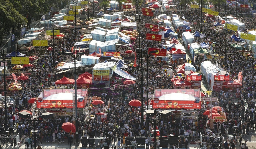 The Lunar New Year fair at Victoria Park. Photo: Edmond So