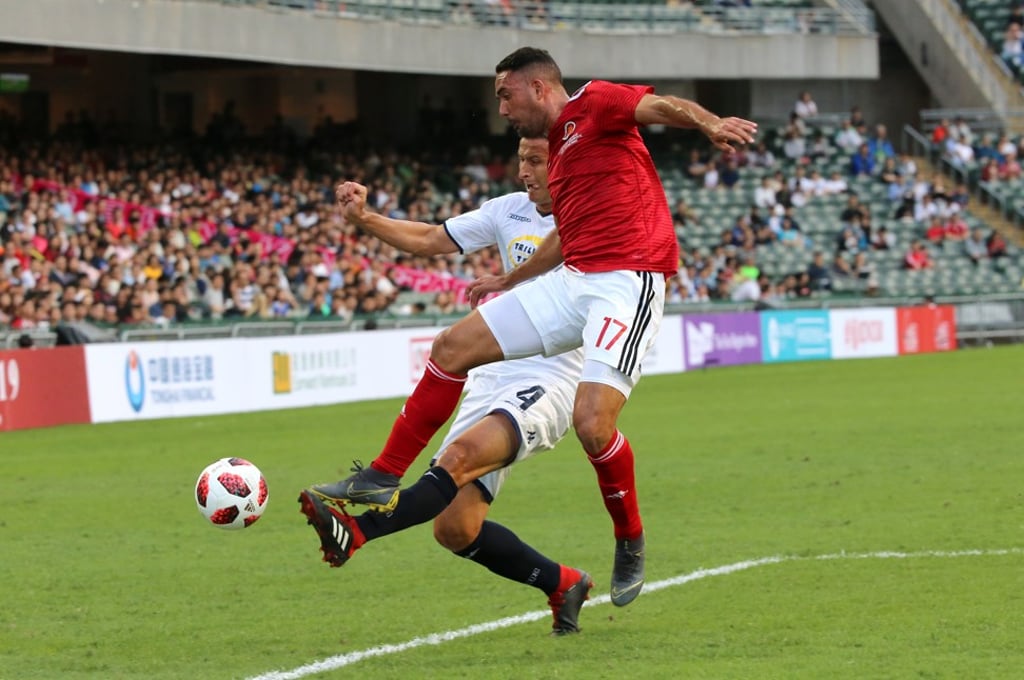 The impressive Fernando Augusto created several good chances for the hosts to add to their one goal.