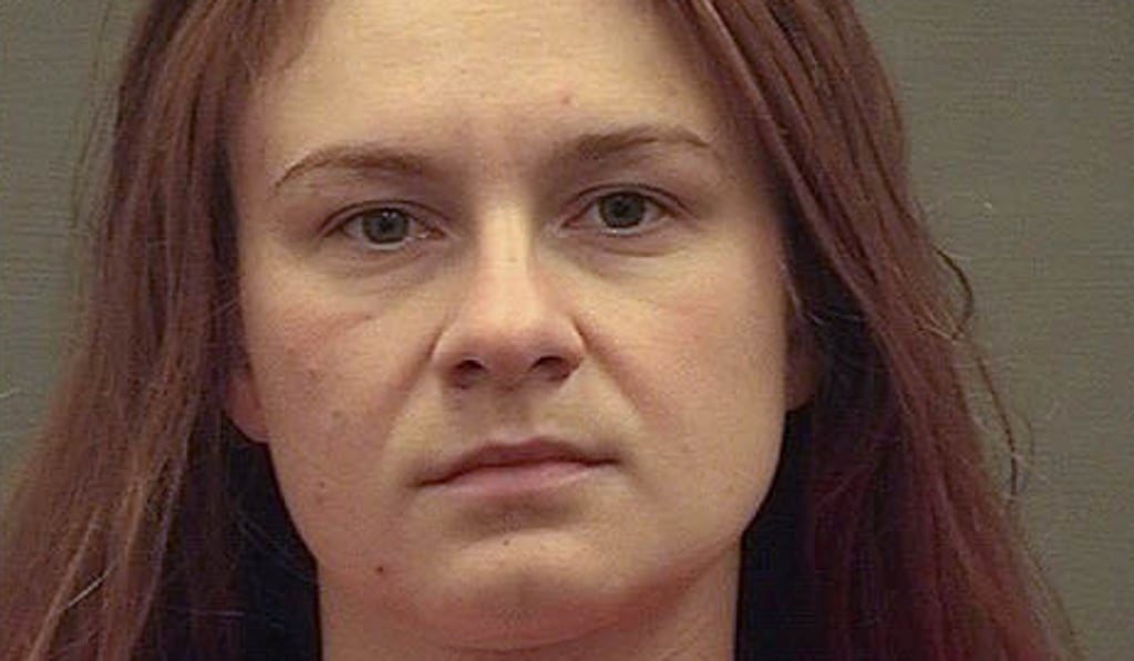 The police booking photograph of Maria Butina released by the Alexandria Sheriff's Office in Virginia. Photo: Reuters