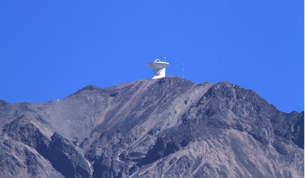 The Large Millimetre Telescope (LMT) on top of Sierra Negra. File photo: handout