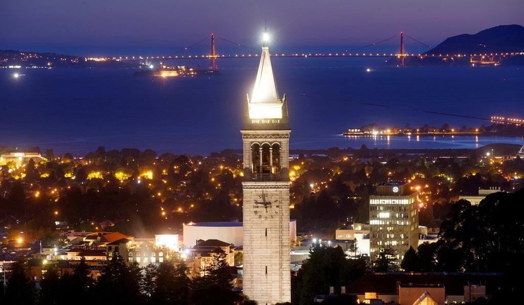 Sather Tower rises above the University of California Berkeley campus near San Francisco. Photo: Reuters