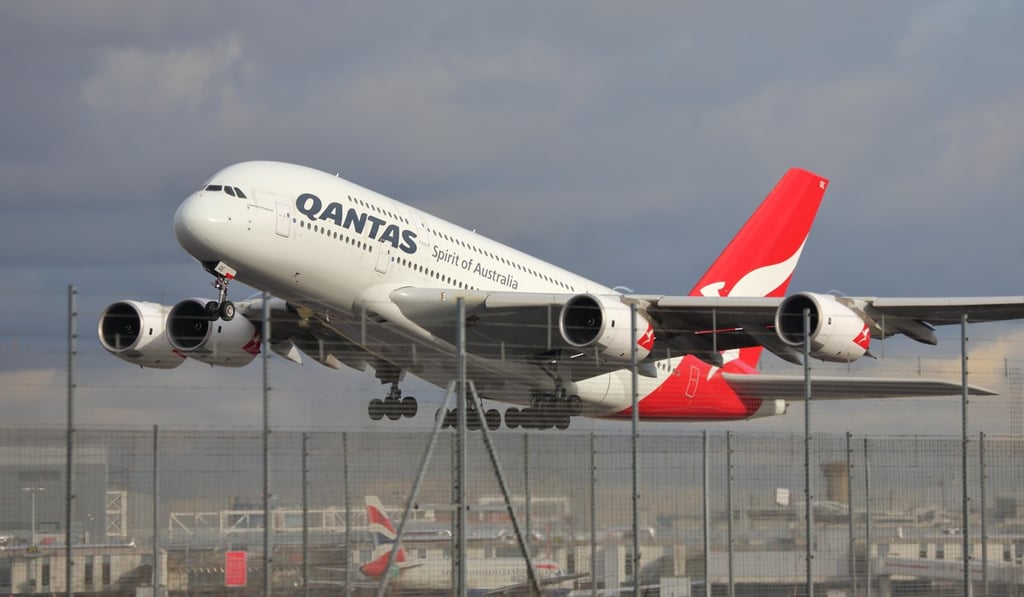 Qantas started the trend of airlines offering passengers yoga. Photo: Alamy