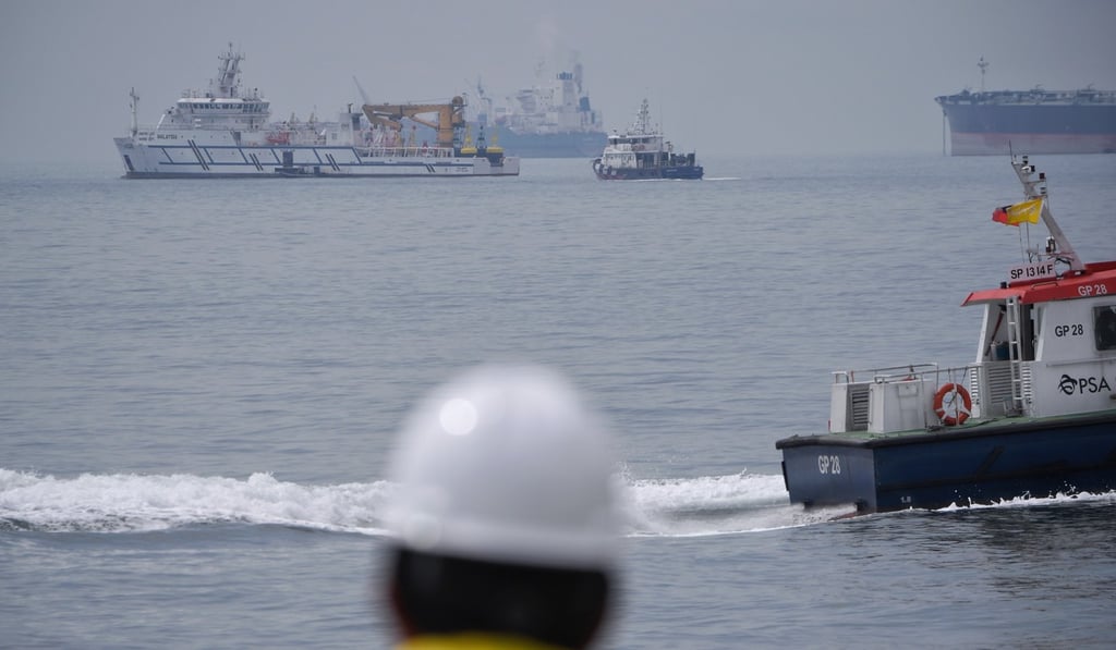 The Polaris was one of several ships that Malaysia deployed to the waters at the peak of the dispute last year, triggering sharp protests from Singapore. File photo: EPA