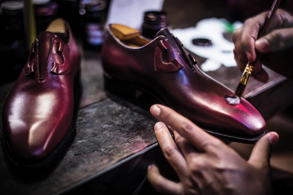 The making of Corthay’s bespoke shoes