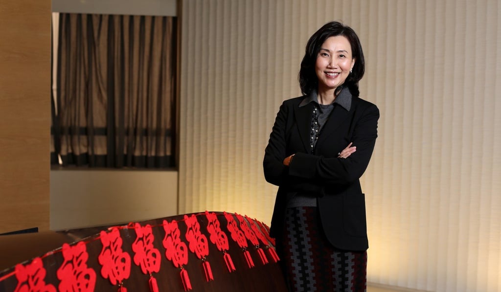 Mary Huen Wai-yi, chair of The Hong Kong Association of Banks. Photo: Xiaomei Chen