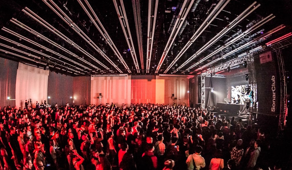 The crowd at Sonar HK 2017.