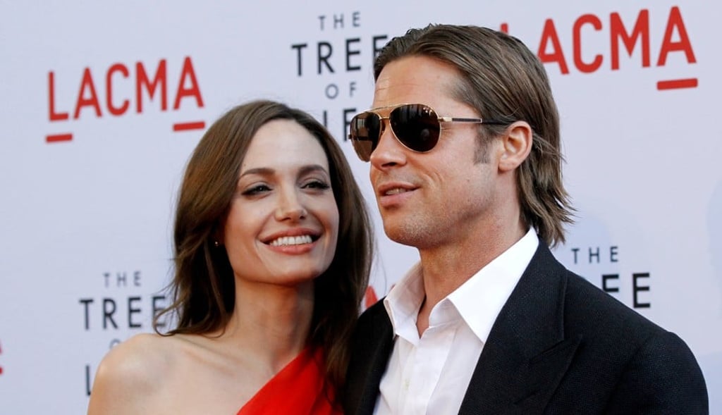 Angelina Jolie and Brad Pitt at the premiere of ‘The Tree of Life’ in Los Angeles in May 2011. Photo: Reuters
