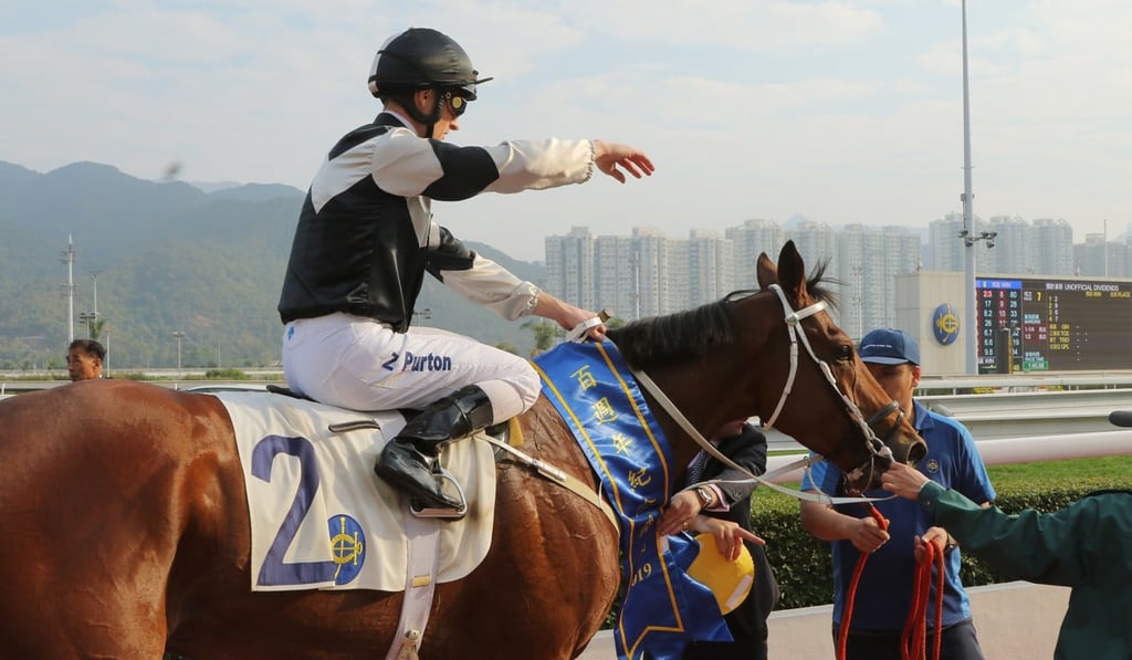 The Tony Cruz-trained Exultant, ridden by Zac Purton, won January’s Centenary Vase at Sha Tin.