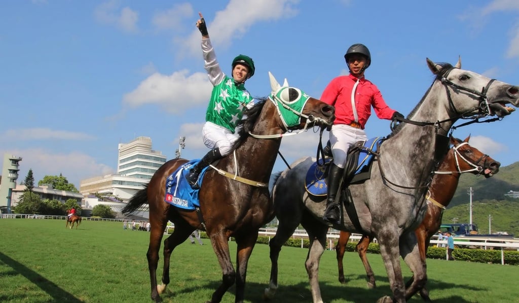 Pakistan Star, ridden by Tommy Berry, won the Champions & Chater Cup at Sha Tin last May.