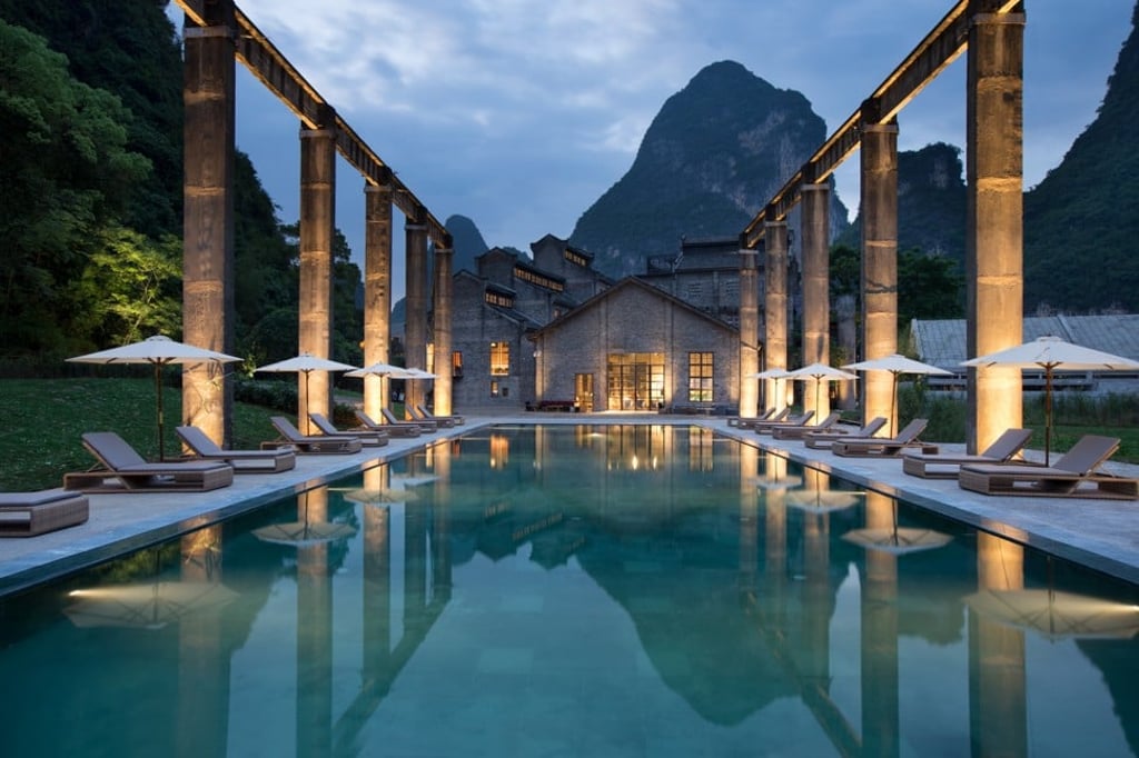 Alila Yangshuo’s 117 rooms and suites are housed inside a former sugar mill.