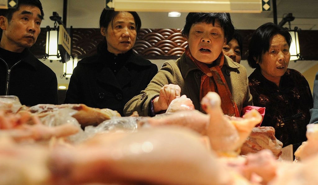 China is the world’s second largest producer and consumer of chicken. Photo: AFP
