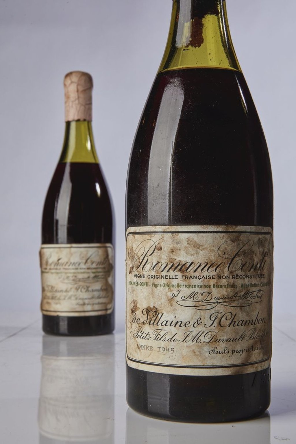 A 1945 bottle of Romanée-Conti Burgundy sold for US$558,000 last year. Photo: Sotheby’s A 1945 bottle of Romanée-Conti Burgundy sold for US$558,000 last year. Photo: Sotheby’s
