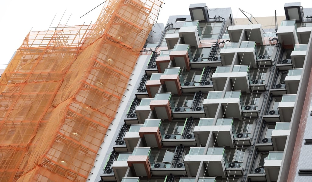 The exterior of the T-Plus, famous for its much-publicised 128 sq ft flats, the smallest units in Hong Kong. Photo: Nora Tam