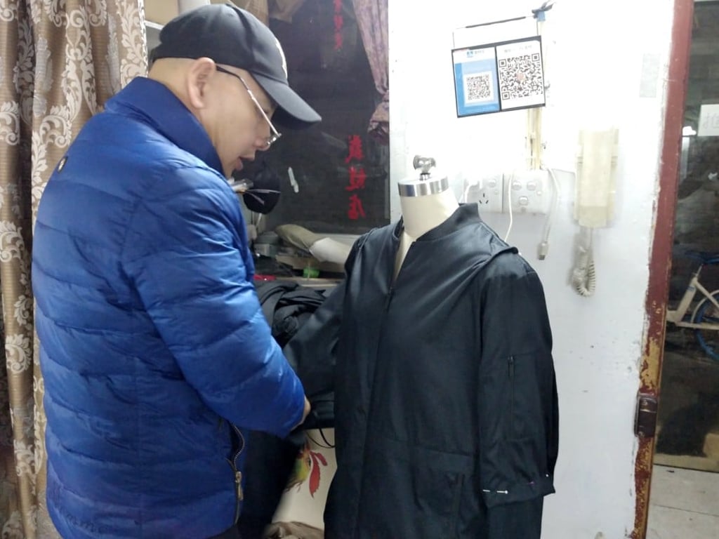 Shi Guomin has altered luxury clothing worth hundreds of millions of yuan. Photo: Handout Shi Guomin has altered luxury clothing worth hundreds of millions of yuan. Photo: Handout