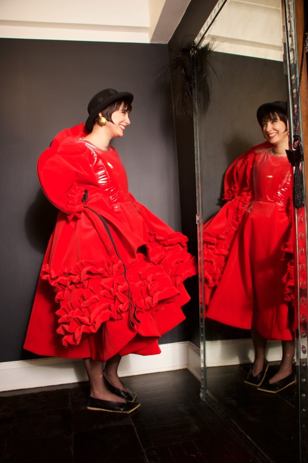 Fashion journalist Katharine Zarrella. Photo: Michael Angelo