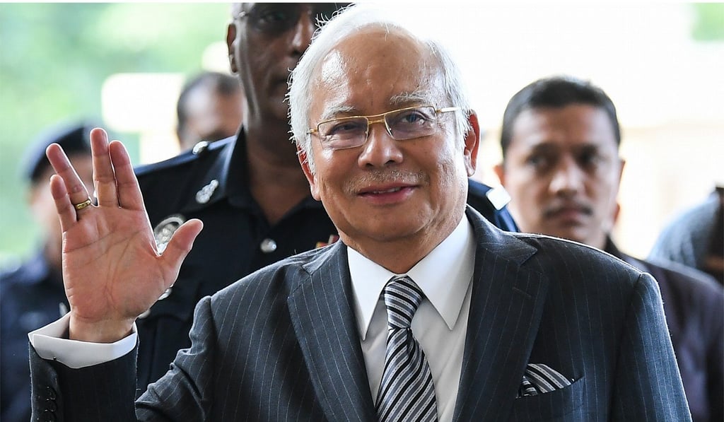 Najib Razak faces more than 40 counts of corruption. Photo: AFP