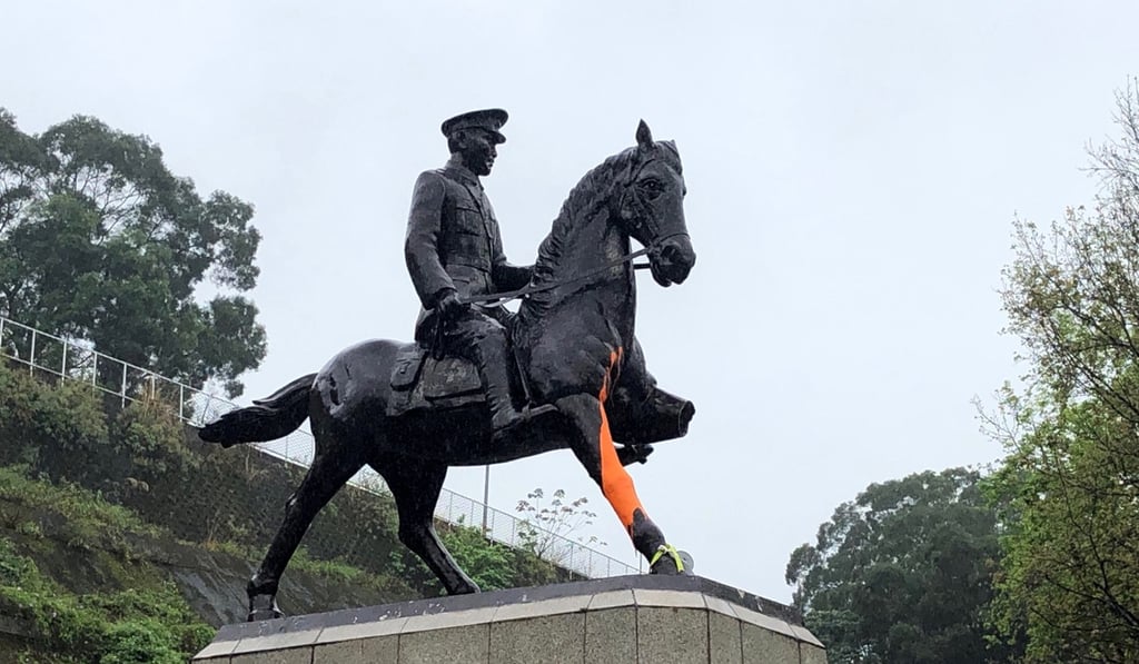 Statues of the authoritarian leader are regularly vandalised. Photo: EPA-EFE