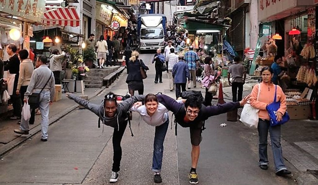 Customers of Big Foot Tour in Hong Kong. Photo: handout