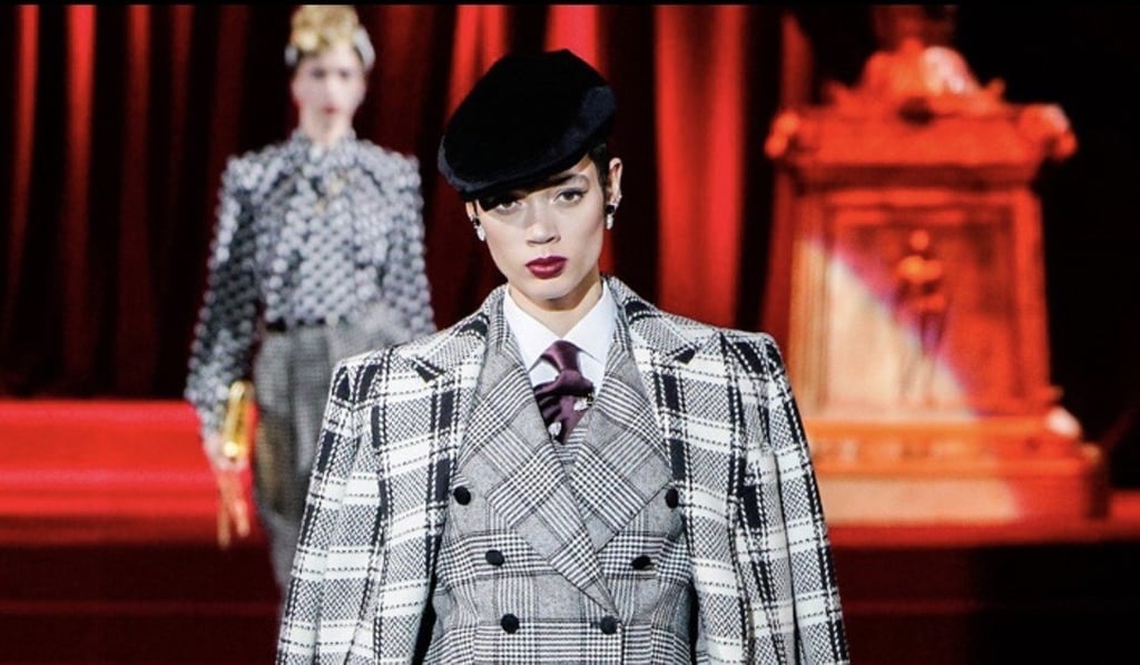 A model at Sunday’s show. Photo: Handout A model at Sunday’s show. Photo: Handout