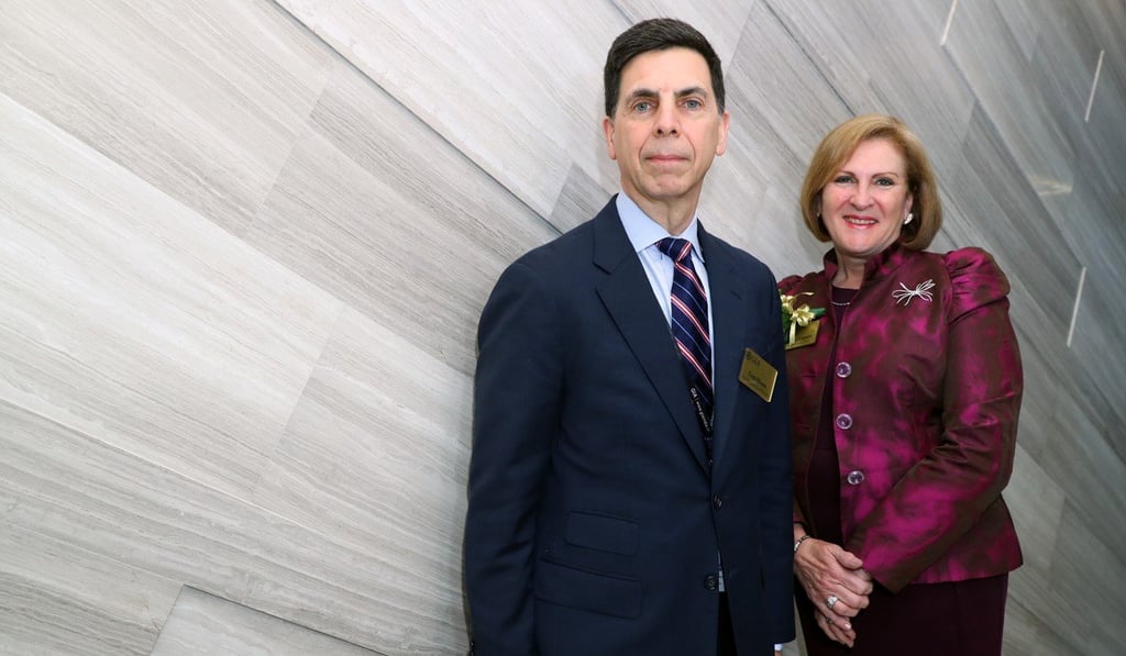 Thomas Moses, executive vice-president, and Susan Jacques, chief executive, of Gemological Institute of America. Photo: Edmond So