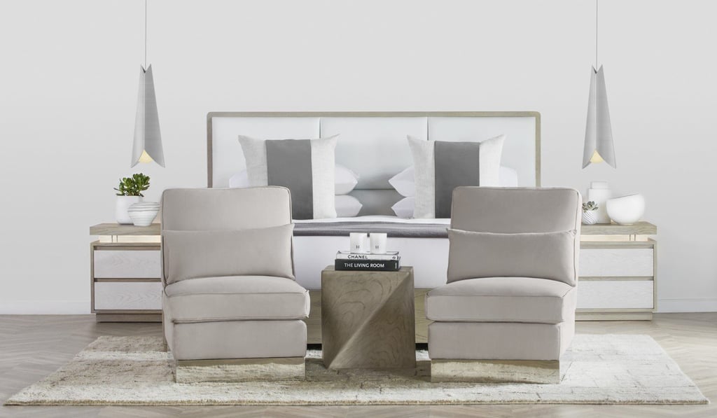 Spatial symmetry is created using the idea of the grid for the layout of a room. Photo: Kelly Hoppen