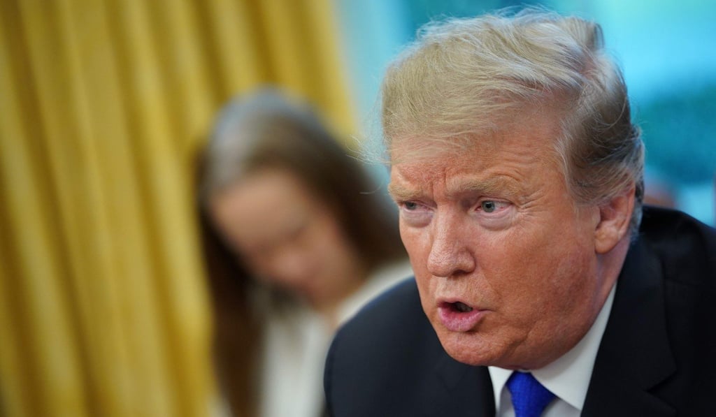 Trump tweeted on Sunday that the trade talks have been “very productive”. Photo: AFP