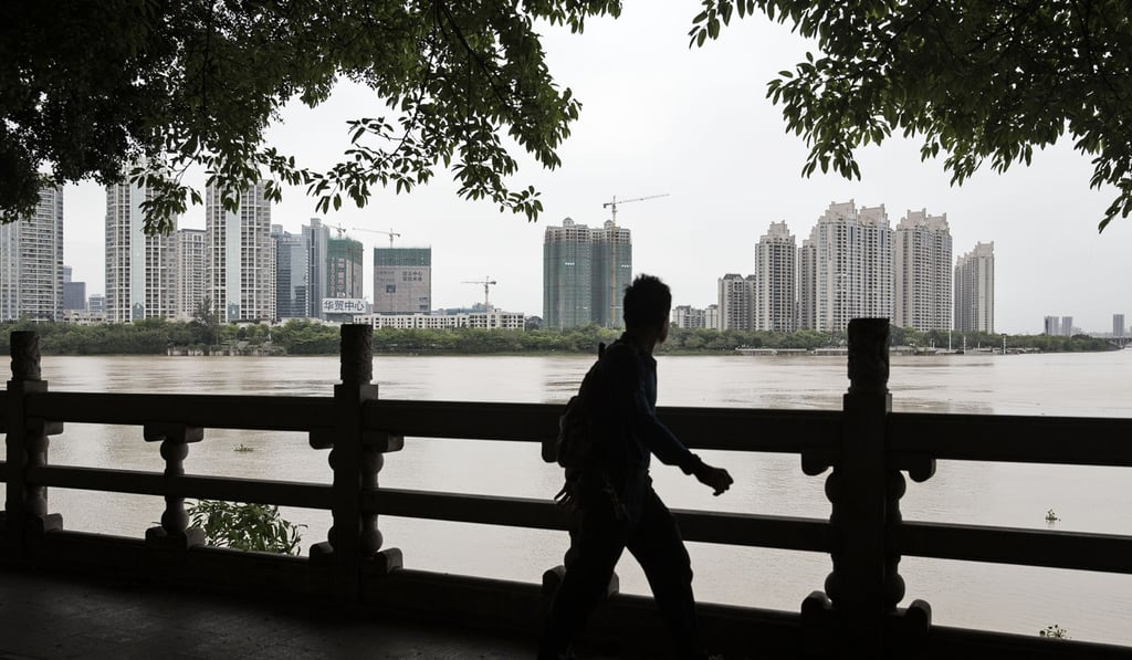Home Sales in Shaoguan and Huizhou, above, in the southern Guangdong province fell by more than 70 per cent during Lunar New Year this year. Photo: Bloomberg