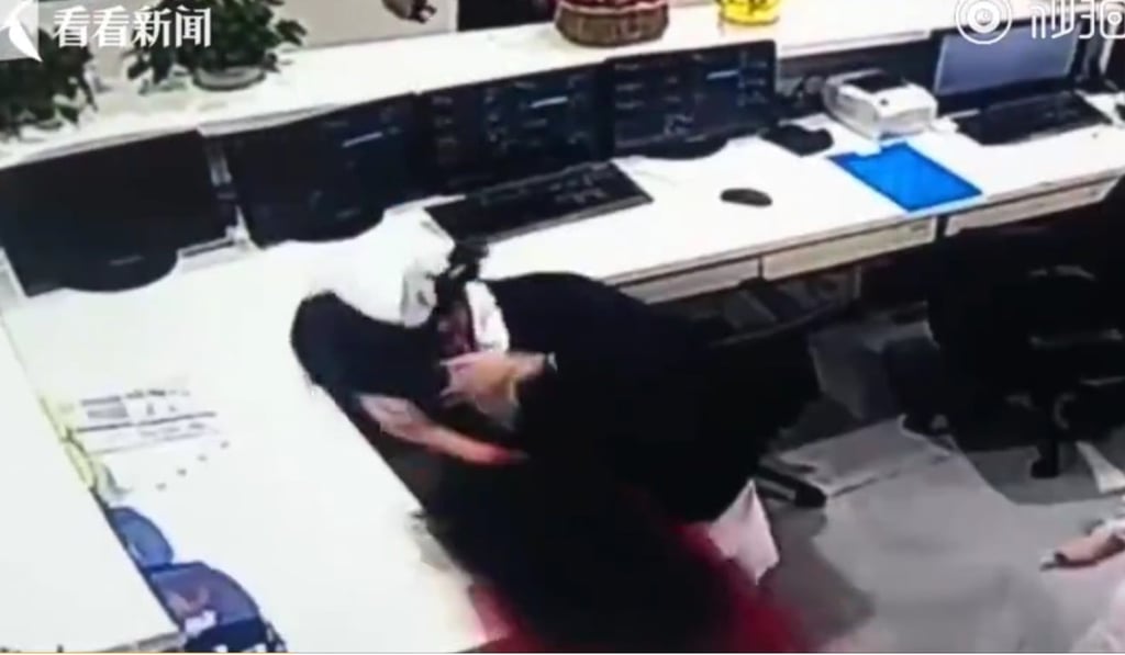 The attacker apologised for her actions after being arrested. Photo: Weibo