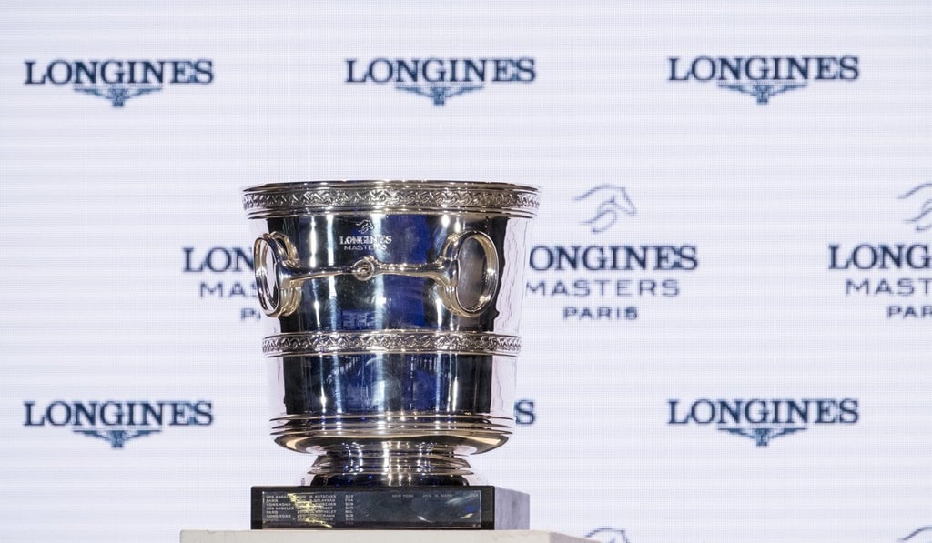 The Longines Grand Prix trophy awarded at the Longines Masters Paris. Photo: EEM The Longines Grand Prix trophy awarded at the Longines Masters Paris. Photo: EEM