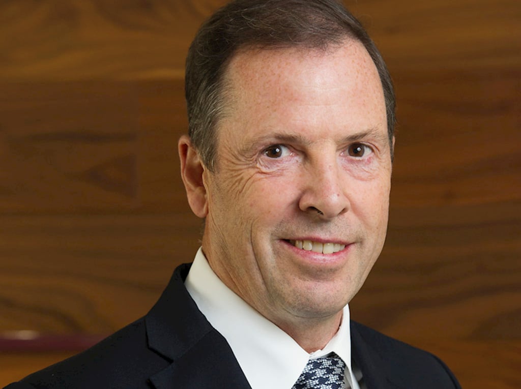 HSBC’s then deputy head of global banking for the Asia-Pacific region, Alan Thomas, met in 2013 with Huawei's Meng Wanzhou. Photo: HSBC