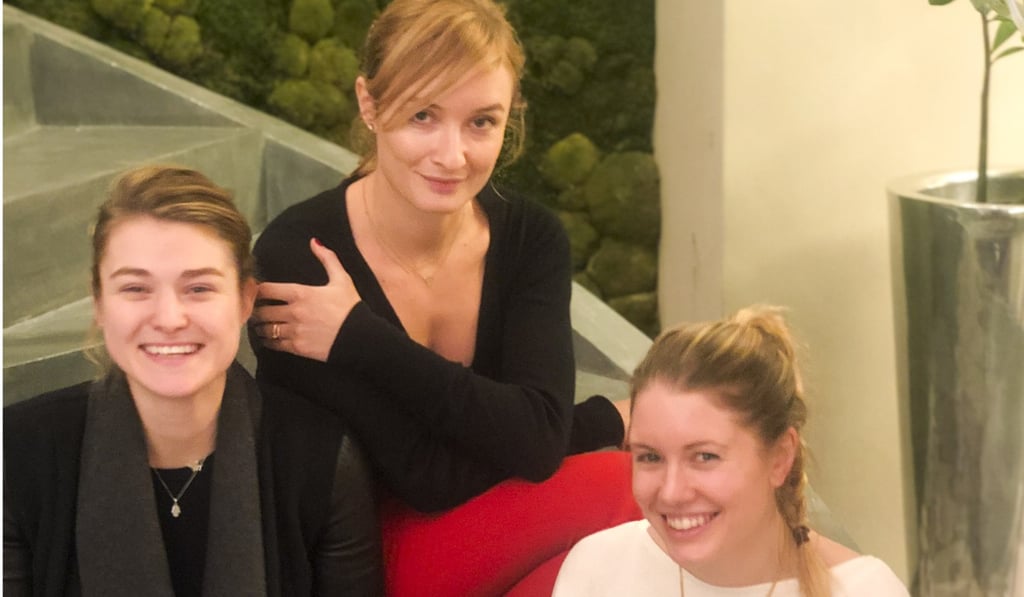 (From left to right) Ivana Hronova, Olga Grillova and Kim Najman are the brains behind innovative travel app Travel à la Carte. Photo: Travel à la Carte